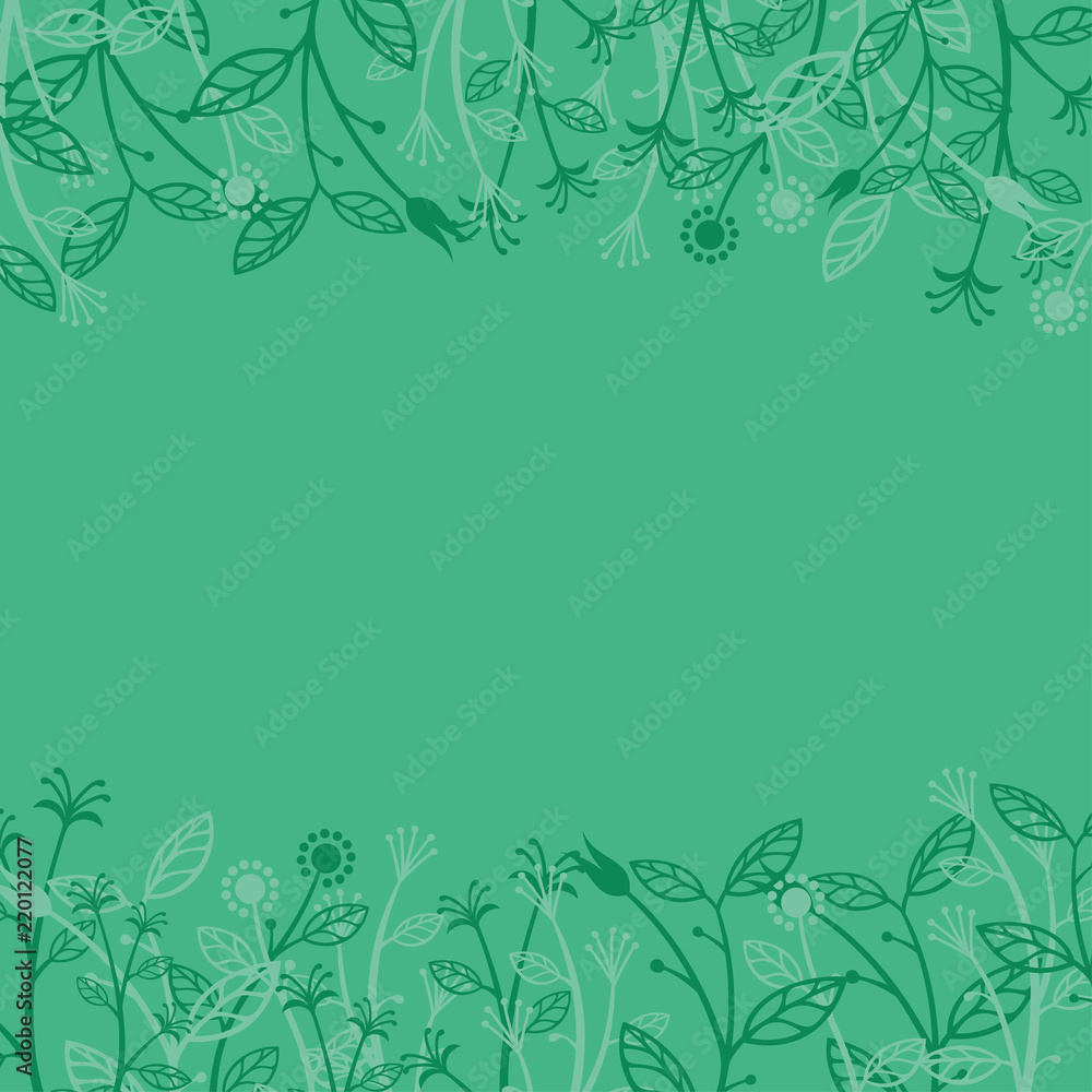 Beautiful Square borders Floral design Beautiful Square borders Floral design