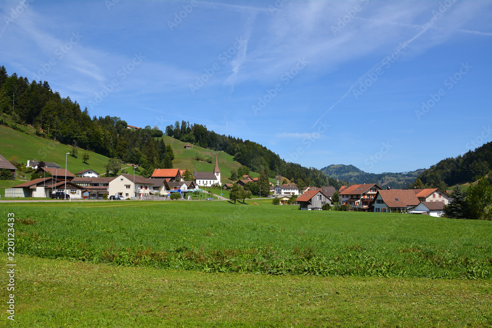 Obraz premium Fischenthal, Kanton Zürich