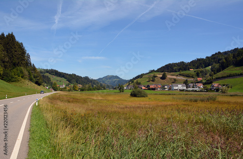 Blick durchs Tösstal, Kanton Zürich photo