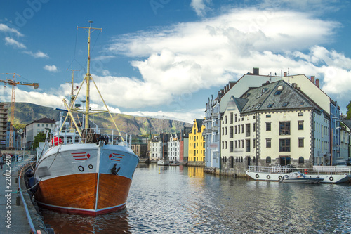 Alesund is a city in the Norwegian