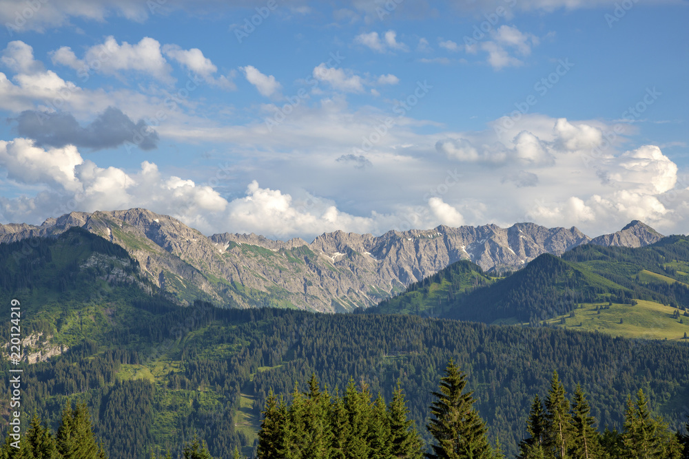 Allgäu - Alpen - Berge - Sonthofen - Oberjoch - Hindelang