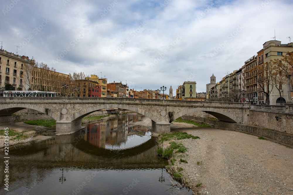 Bridge over the River Onya Girona Bridge over the River Onya Girona