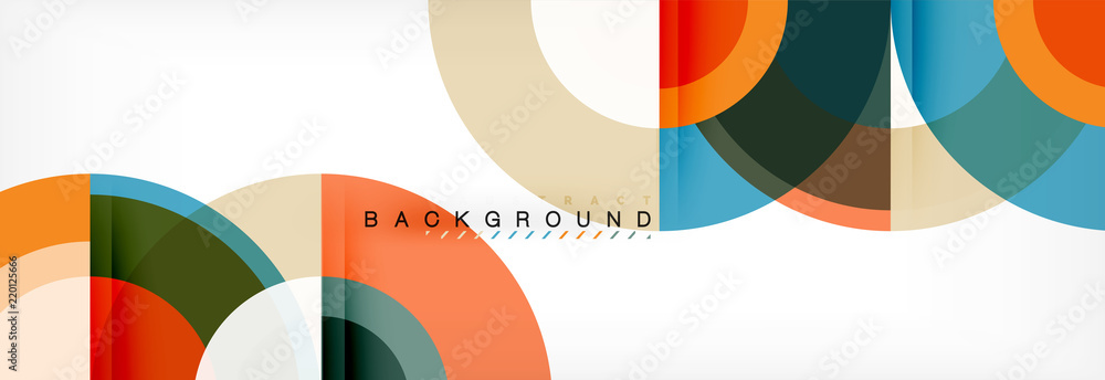Vector circular abstract background Vector circular abstract background