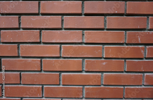 Wallpaper Mural Red dirty brick wall texture Torontodigital.ca