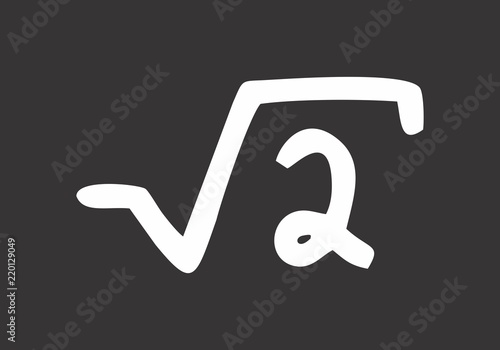 Square root of two illustration