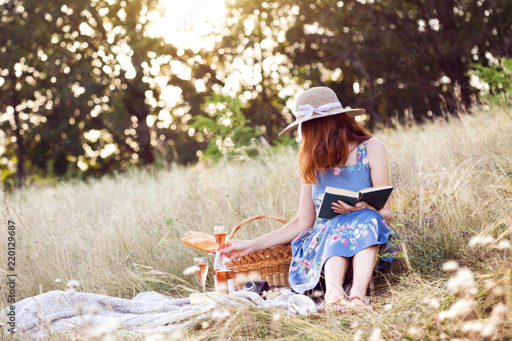 Picnic in the meadow