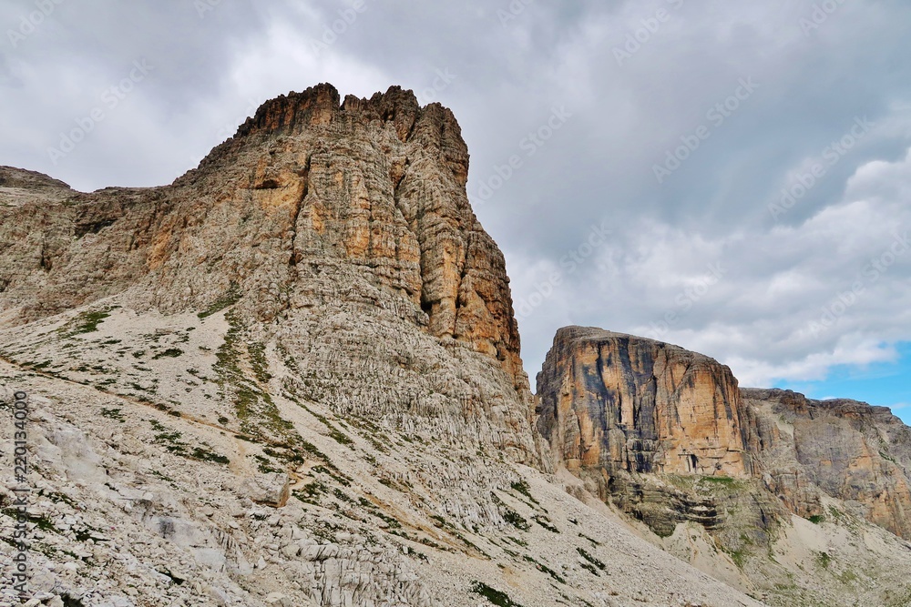 Felsgipfel, Sellagruppe, Dolomiten, Südtirol
Felsgipfel, Sellagruppe, Dolomiten, Südtirol