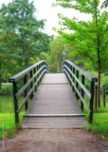 Bridge At Haagse Bos  The Hague  The Netherlands