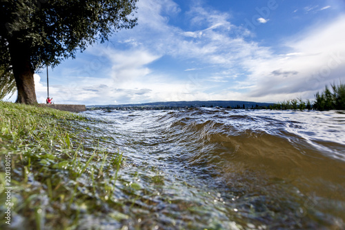 Hochwasser 2016 in Allensbach am Bodensee