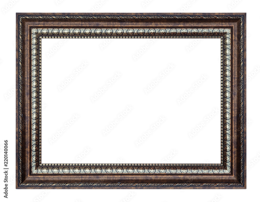 brown and golden frame brown and golden frame