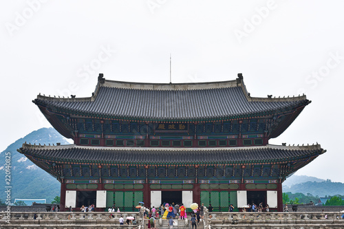 Gyeongbokgung Palace in Seoul,South Korea.