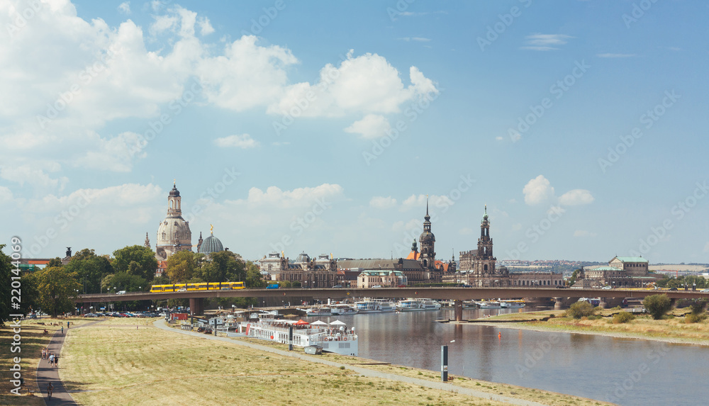Summer day in Dresden