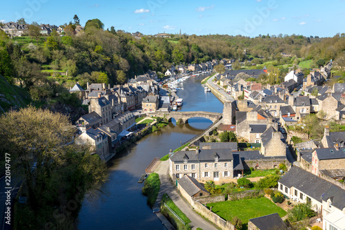 Wallpaper Mural Dinan - beautiful medieval town, Bretagne (Brittany), France Torontodigital.ca