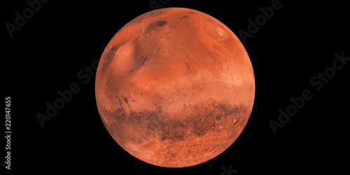 Mars red planet space