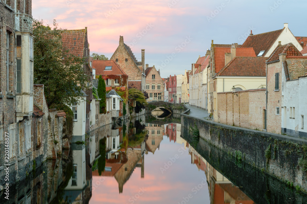 The most beautiful canal of Bruges