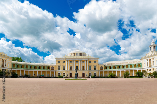 Pavlovsk Palace - summer palace of Emperor Paul I in Pavlovsk, St Petersburg , Russia photo