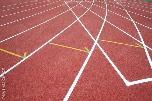 Beautiful runway, in track and field © 杜 海珍