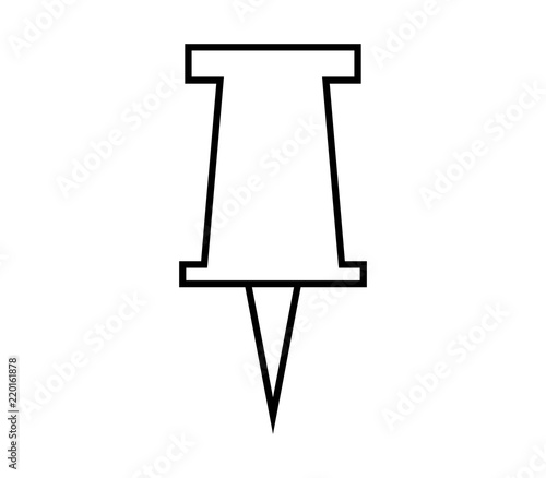 pushpin icon design