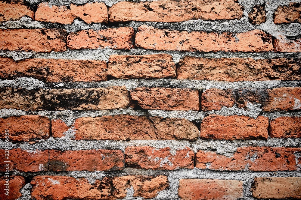 Fototapeta premium Brick wall for background or wallpaper