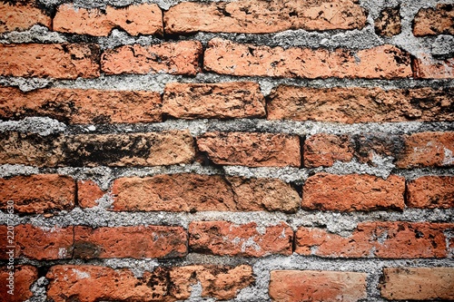 Brick wall for background or wallpaper