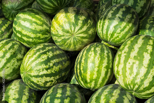 Watermelon as abundance harvest symbol