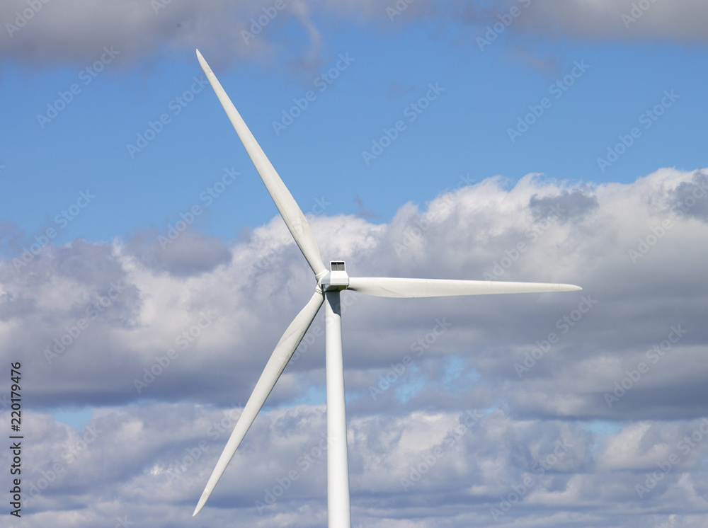 Windmill Against Blue Sky Windmill Against Blue Sky