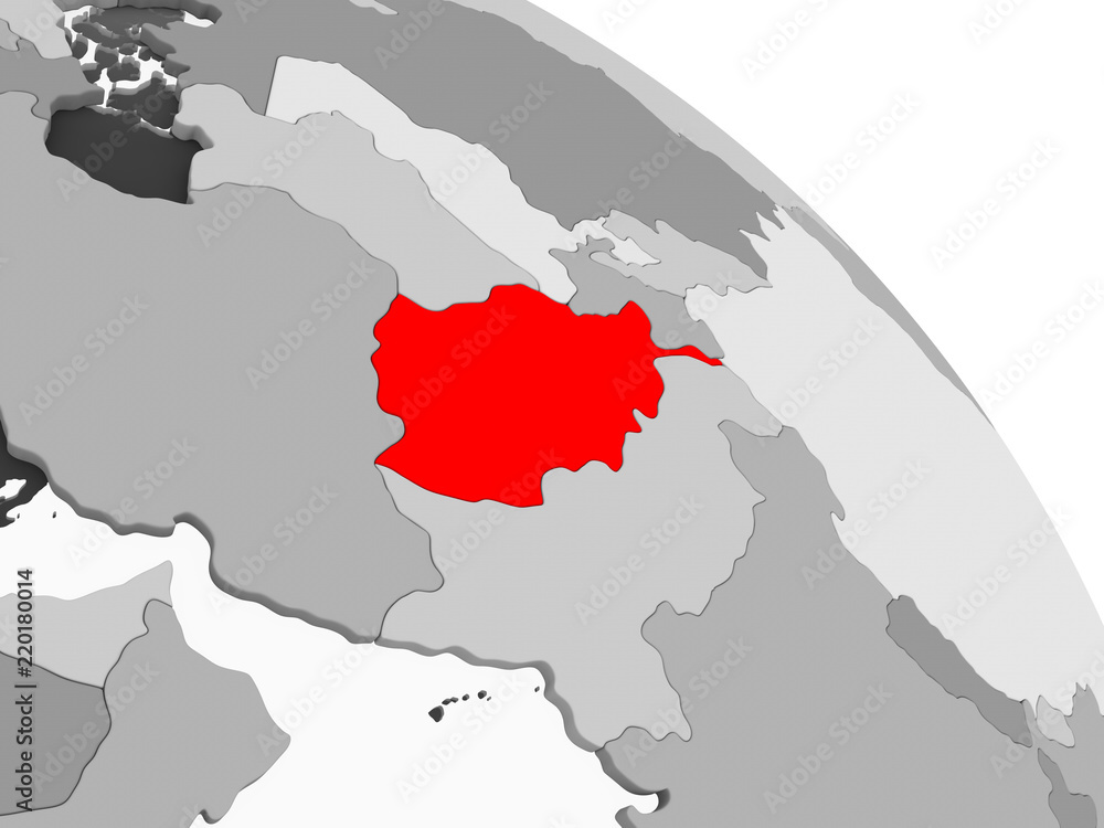 Fototapeta premium Map of Afghanistan