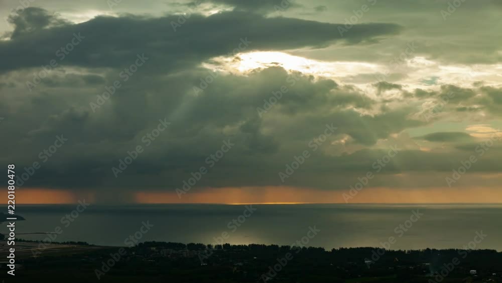 4-k timelapse of beautiful sunlight and clouds crossing in the sky 4-k timelapse of beautiful sunlight and clouds crossing in the sky