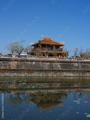 The Imperial City is the former capital of Vietnam.Travel in Hue City, Vietnam in 2012. 30th November.