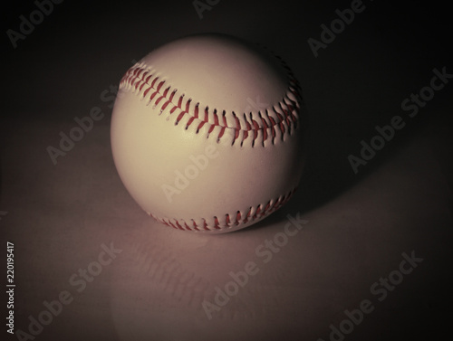 baseball ball .isolated on a white background .