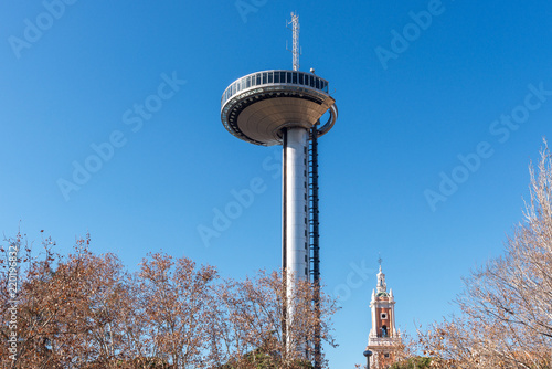 Lookout point of Moncloa Lighthouse, Madrid, Spain