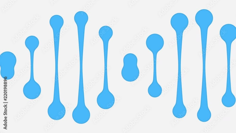 Simple DNA molecule loopable animation Simple DNA molecule loopable animation