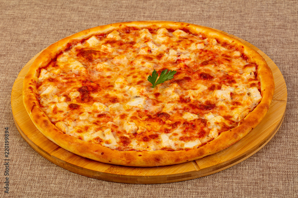 pizza Margarita with cheese