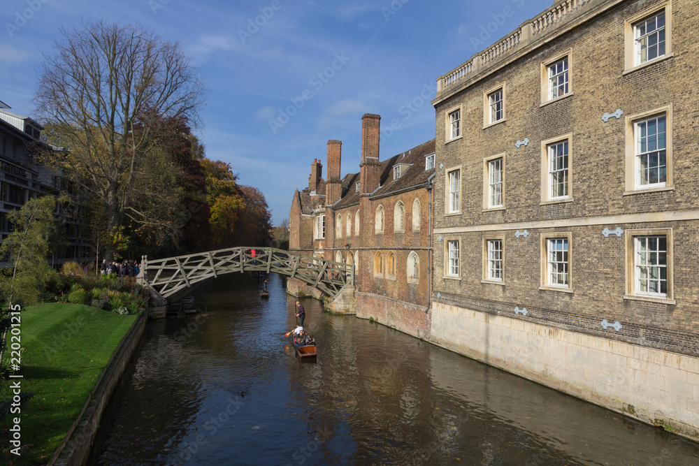 Fototapeta premium Mathematical Bridge, Cambridge