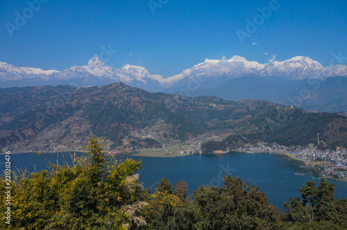 Himalaya view Pokhara, Nepal 
