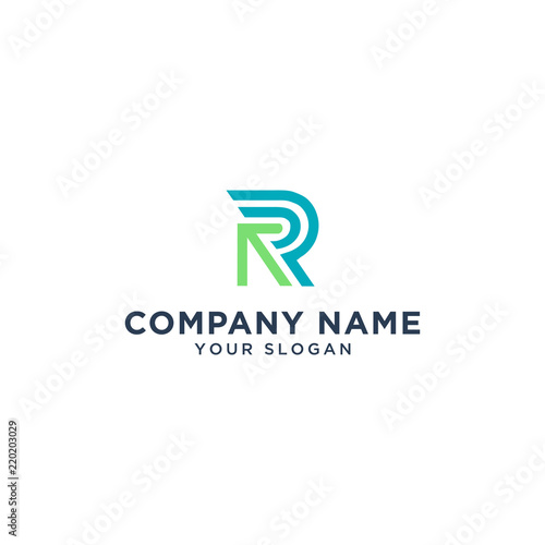 Letter R Logo Template Vector Design, Symbol, Concept Design, Icon, illustration, creative