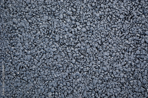 background of a new asphalt with a pronounced texture