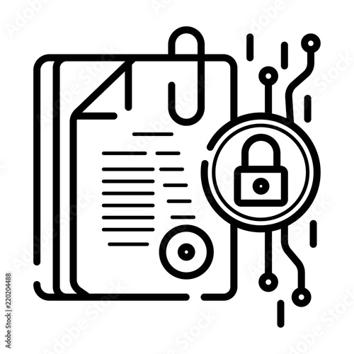 Blockchain Contract icon