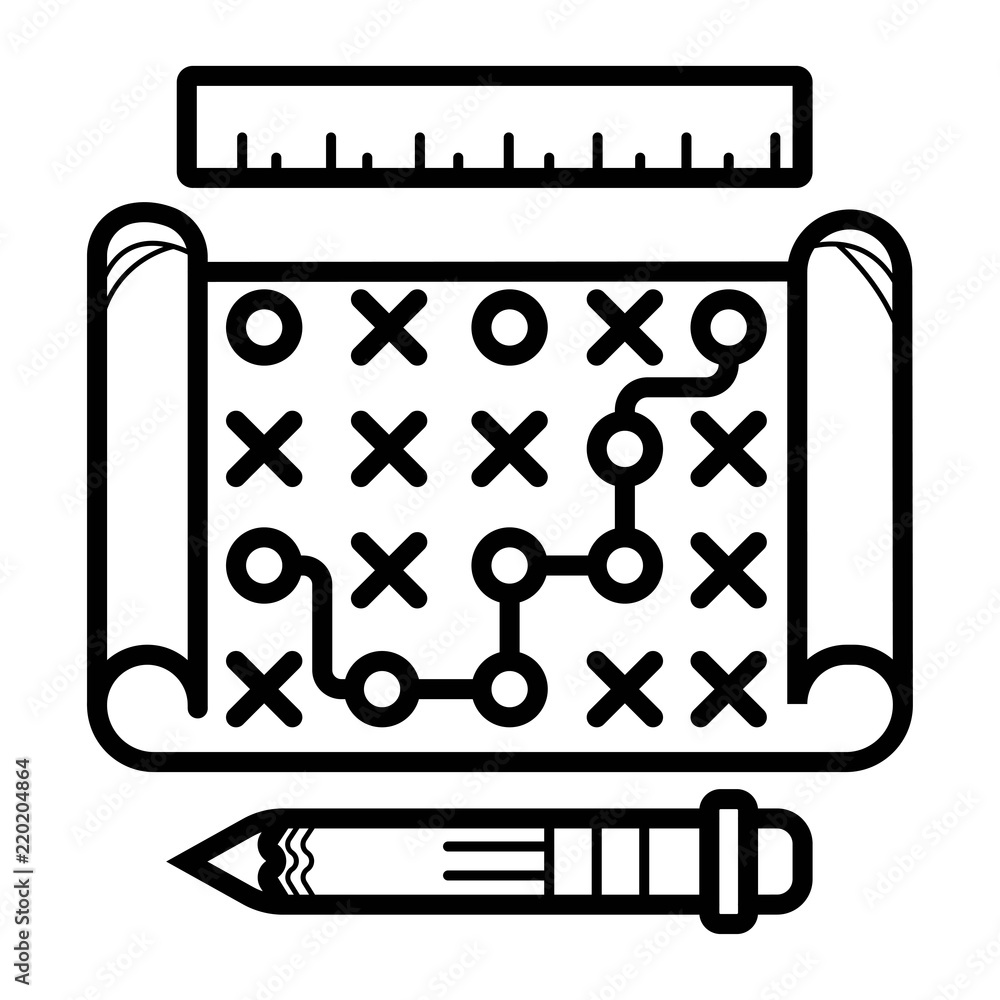 Strategy icon, clean vector icon Strategy icon, clean vector icon