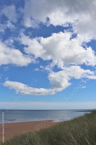 Fototapeta Naklejka Na Ścianę i Meble -  Clouds over sea