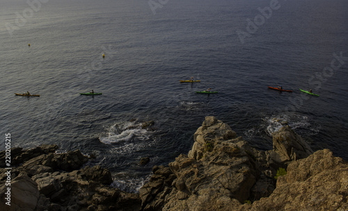 Photography Canoe ride Girona LLoret Costa Brava