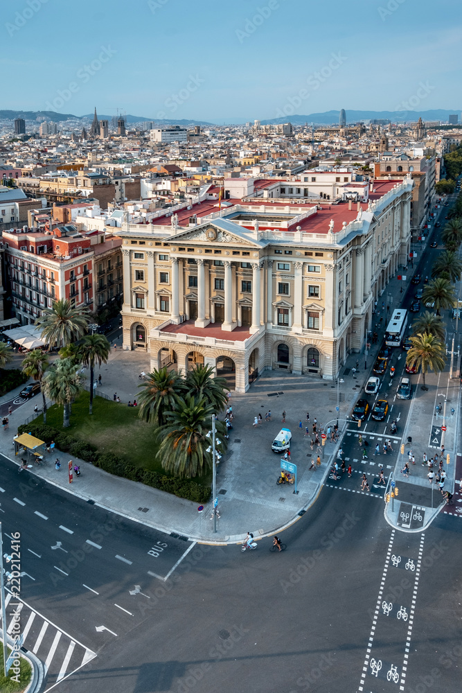 Obraz premium Barcelona sky views