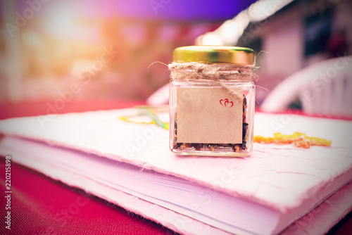 The background of that wedding gift.