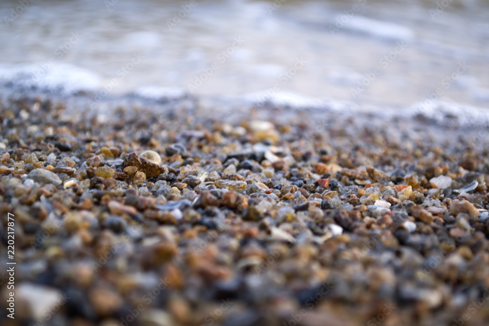 The small pebble macro shot. Small stones background. The small pebble macro shot. Small stones background.