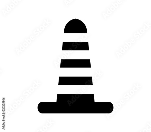 traffic cone icon