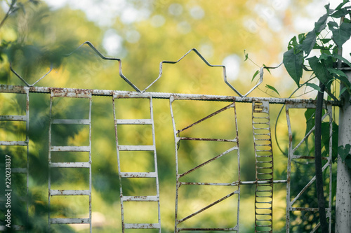  metal fence