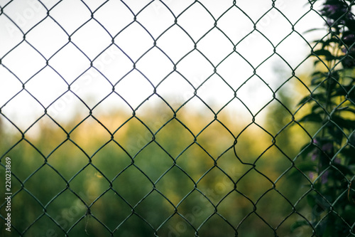  metal fence