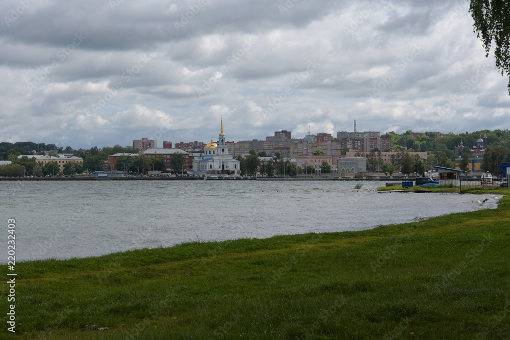 Pamyatnik Leninu V.i in Votkinsk, Russia