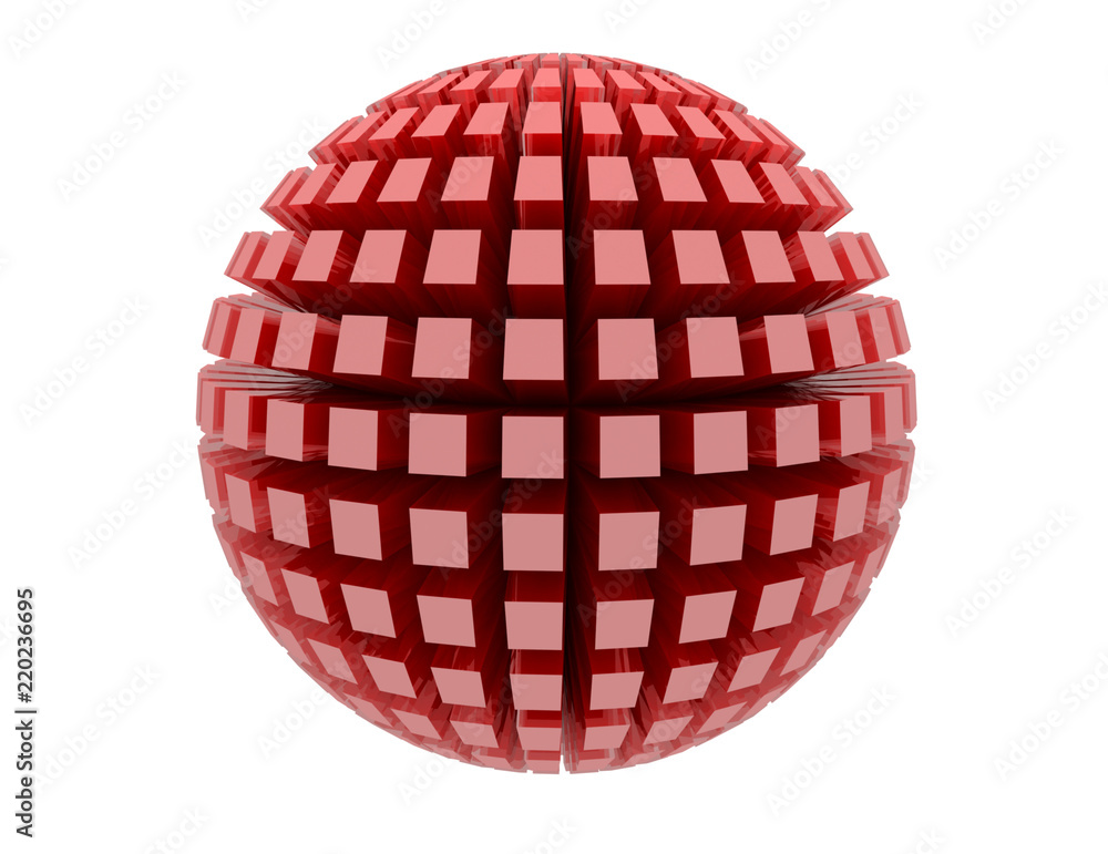 3d abstract sphere concept . rendered illustration 3d abstract sphere concept . rendered illustration