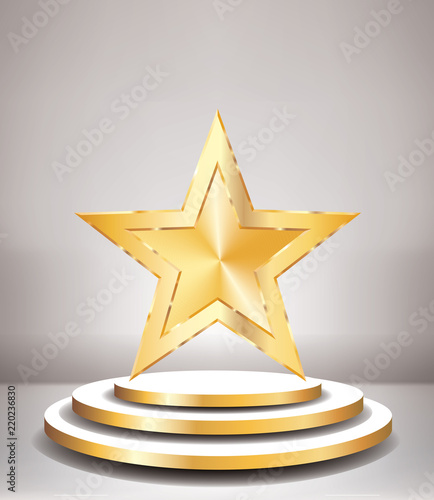 podium star three gold